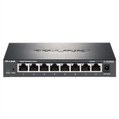 TP-LINK TL-SG2008D 8口全千兆云管理交换机评测 性价比之选